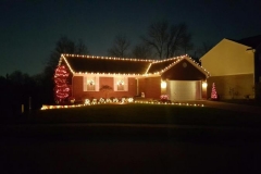 Modest Holiday Christmas Lights
